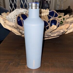 Corkcicle Grayish Blue Stainless Steel Bottle